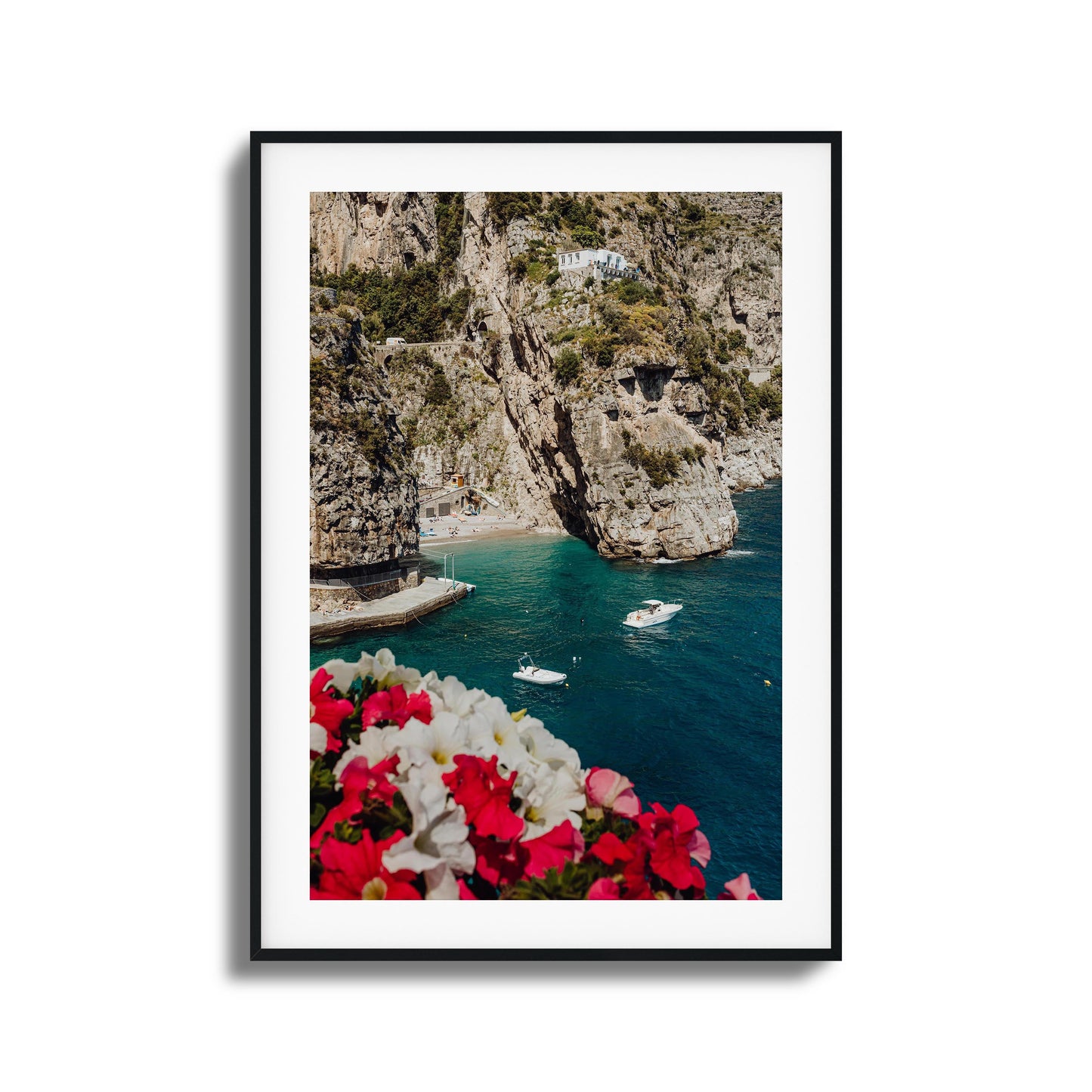 Coastal Hideaway Framed Art