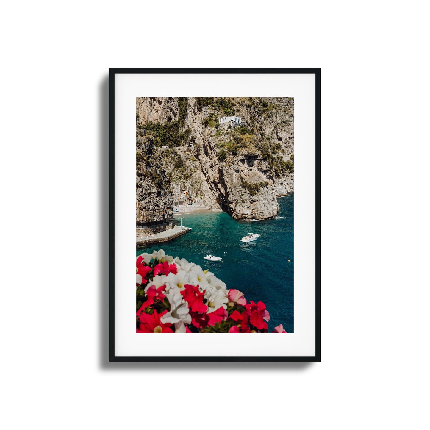 Coastal Hideaway Framed Art