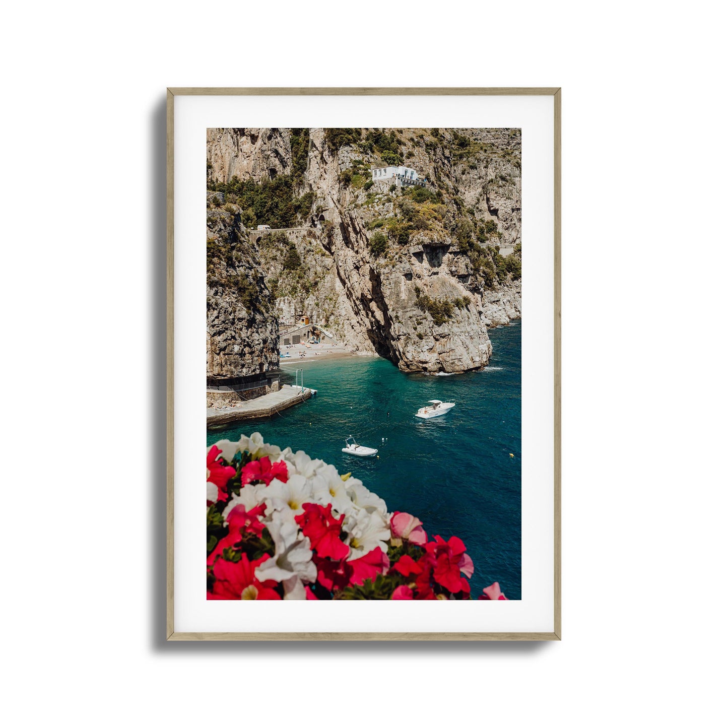 Coastal Hideaway Framed Art