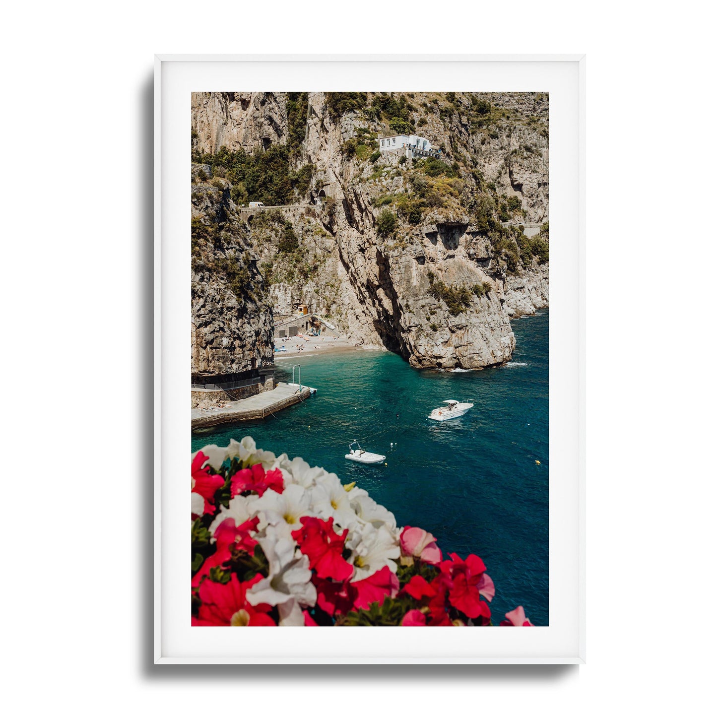 Coastal Hideaway Framed Art