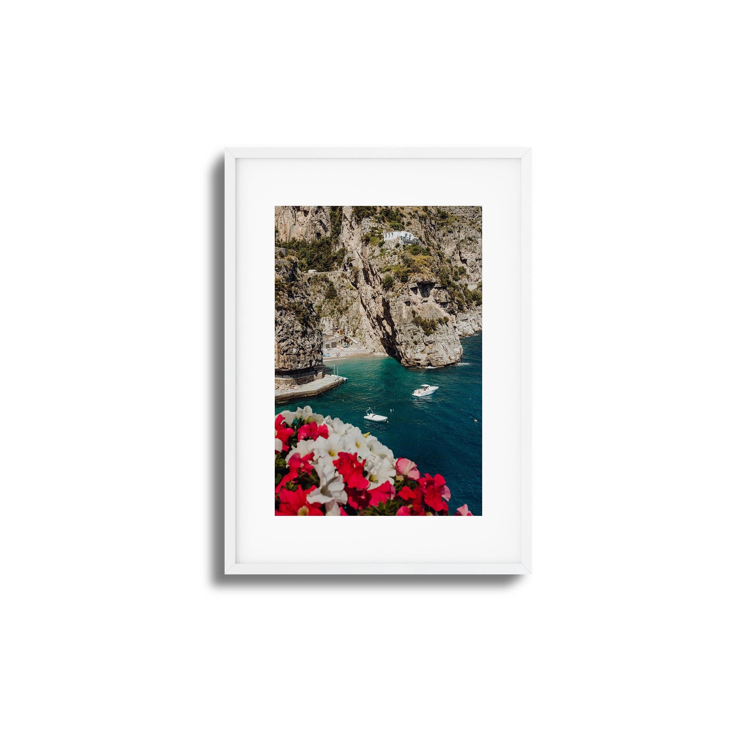 Coastal Hideaway Framed Art