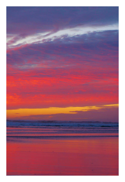 Cotton Candy Dusk Framed Art