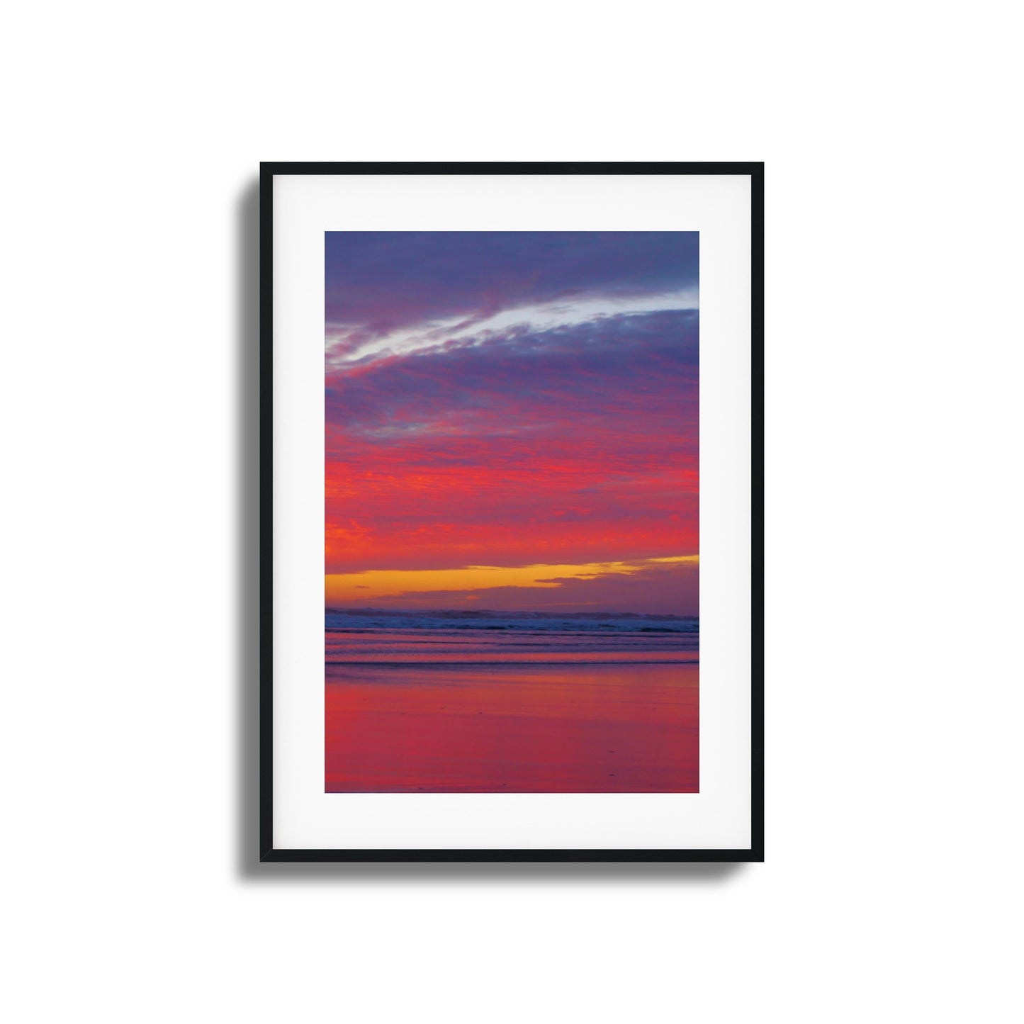 Cotton Candy Dusk Framed Art