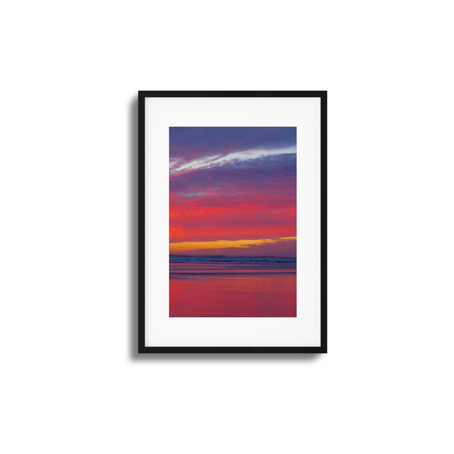 Cotton Candy Dusk Framed Art