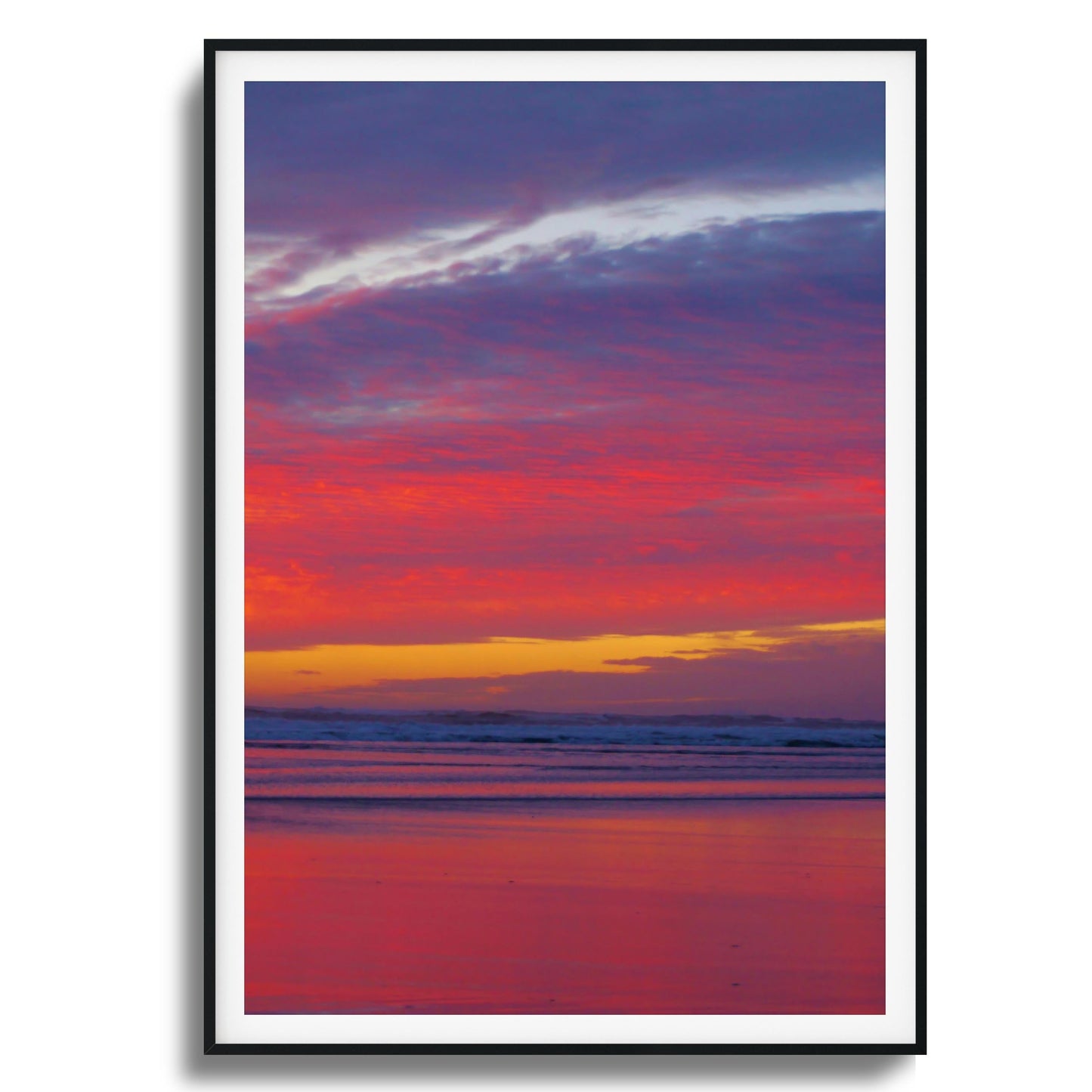Cotton Candy Dusk Framed Art