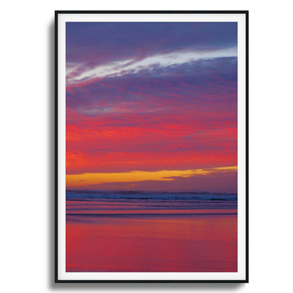 Cotton Candy Dusk Framed Art