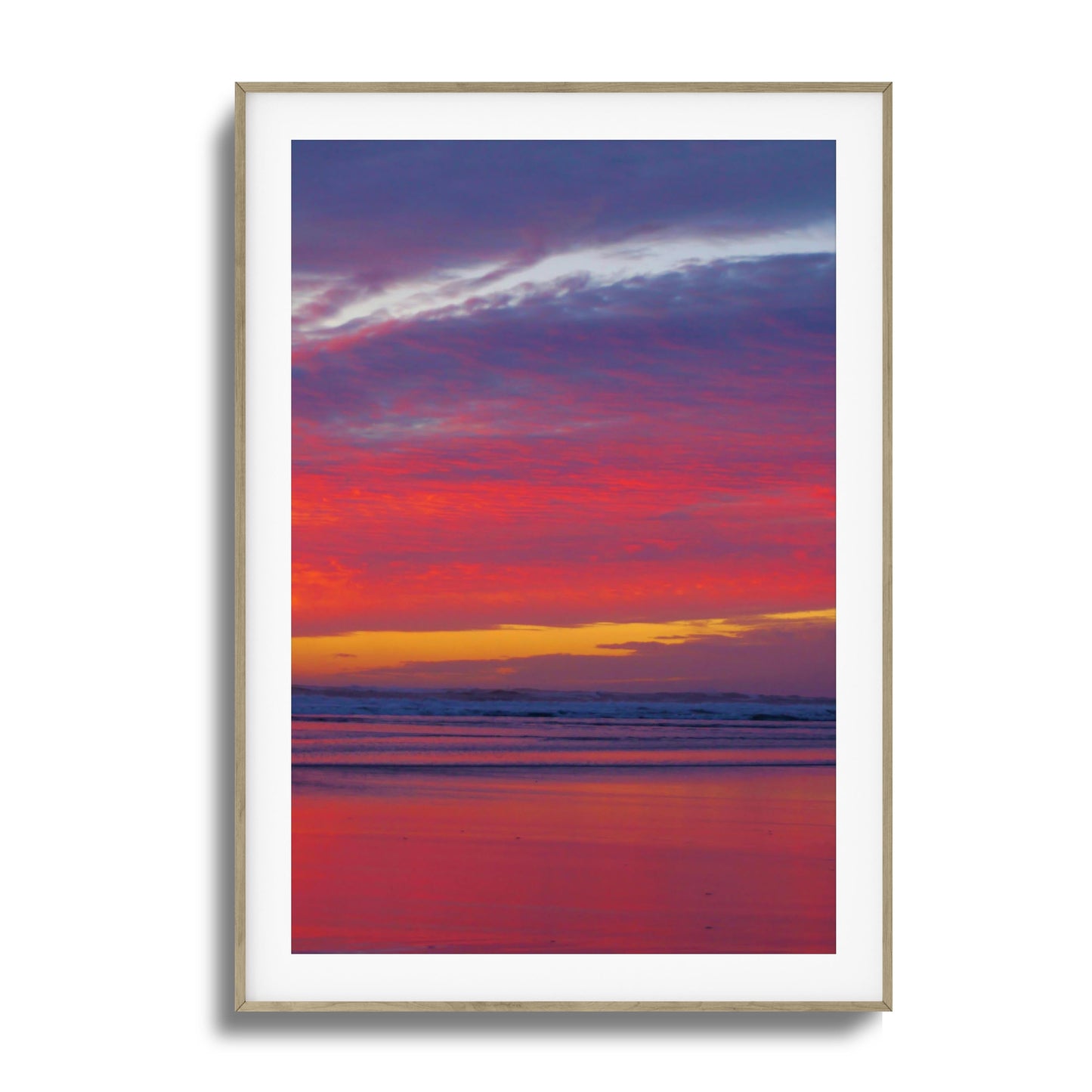 Cotton Candy Dusk Framed Art