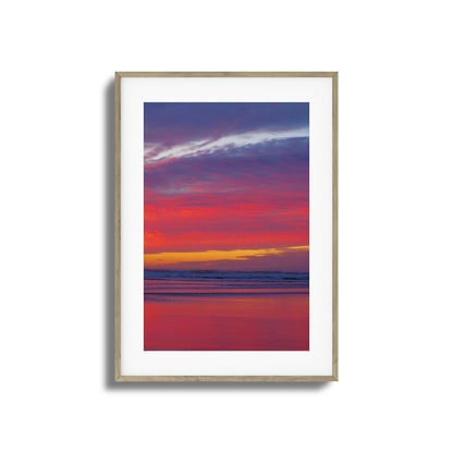 Cotton Candy Dusk Framed Art