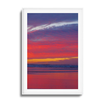 Cotton Candy Dusk Framed Art