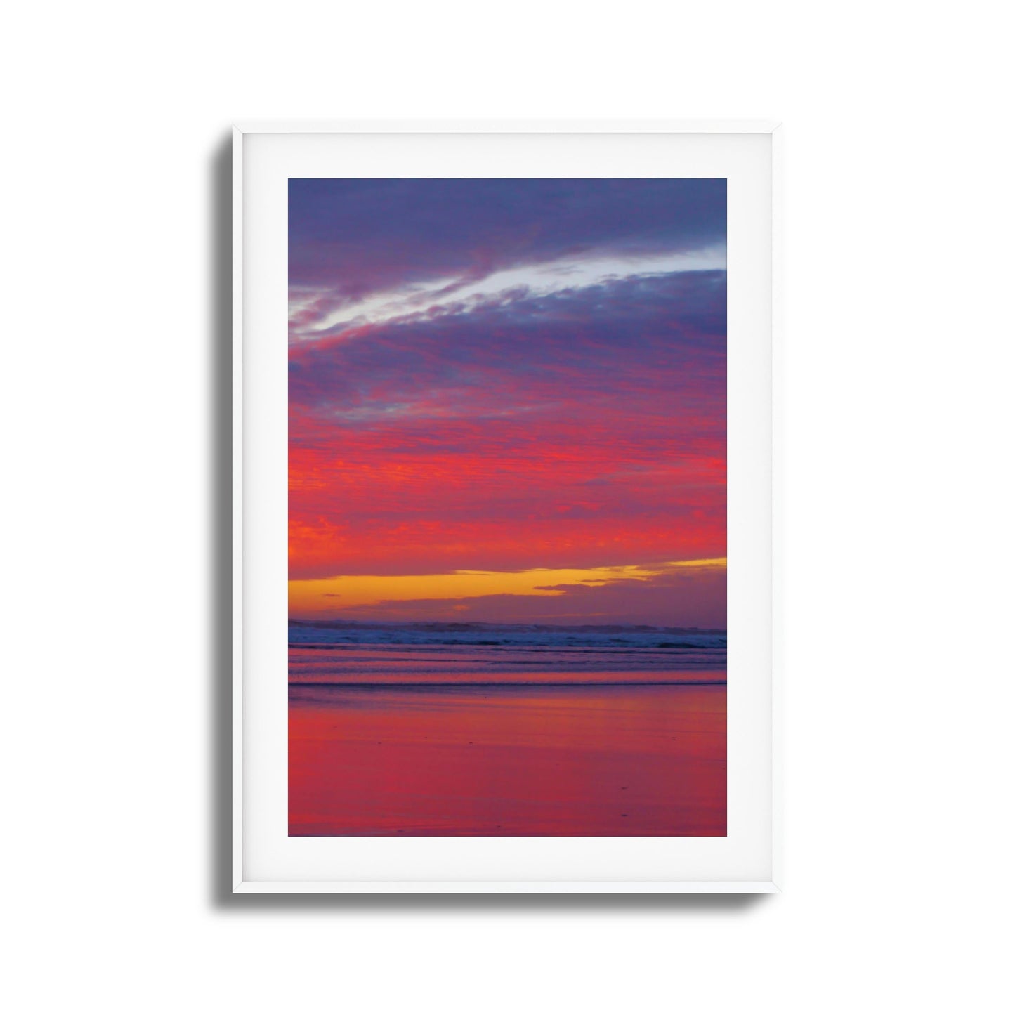 Cotton Candy Dusk Framed Art