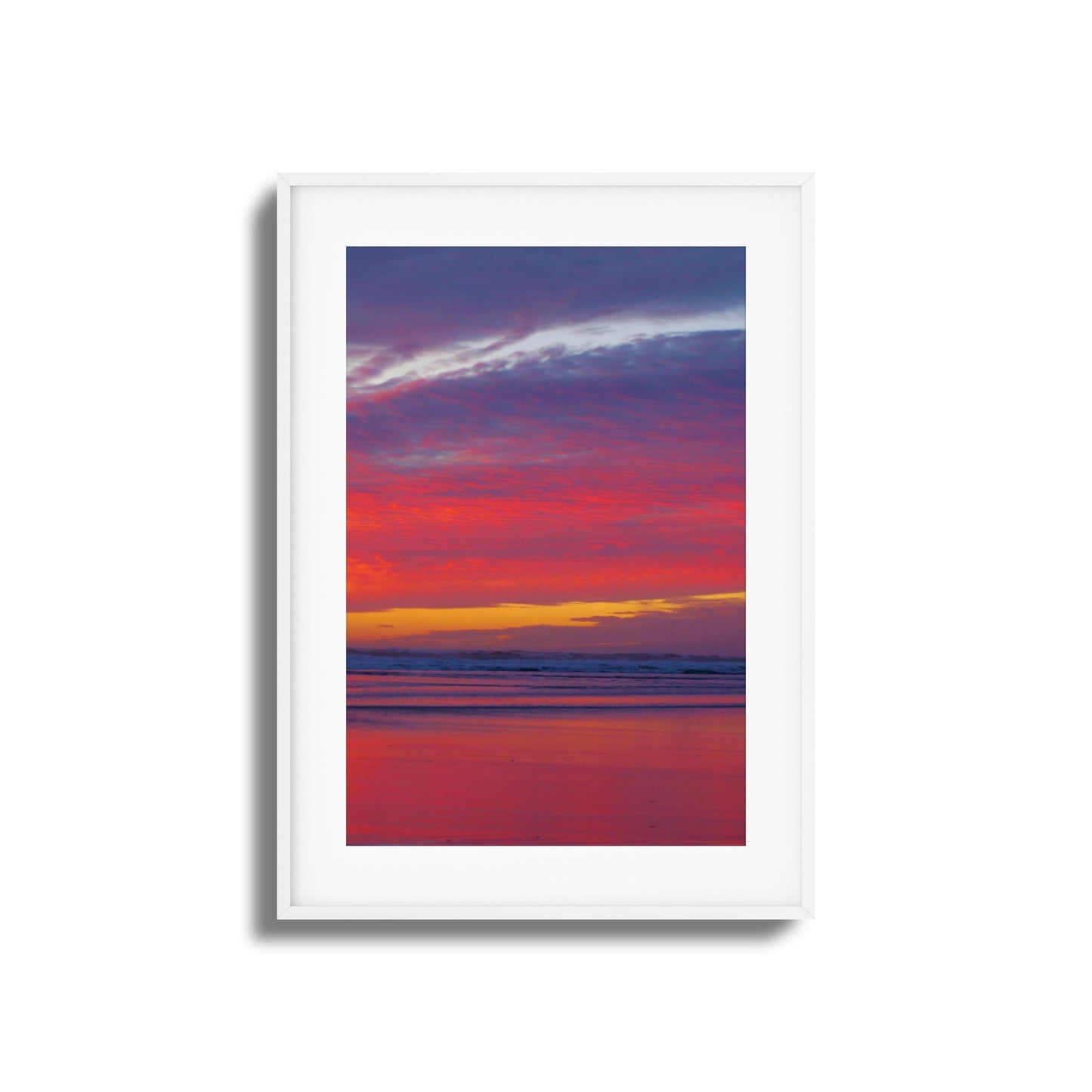 Cotton Candy Dusk Framed Art