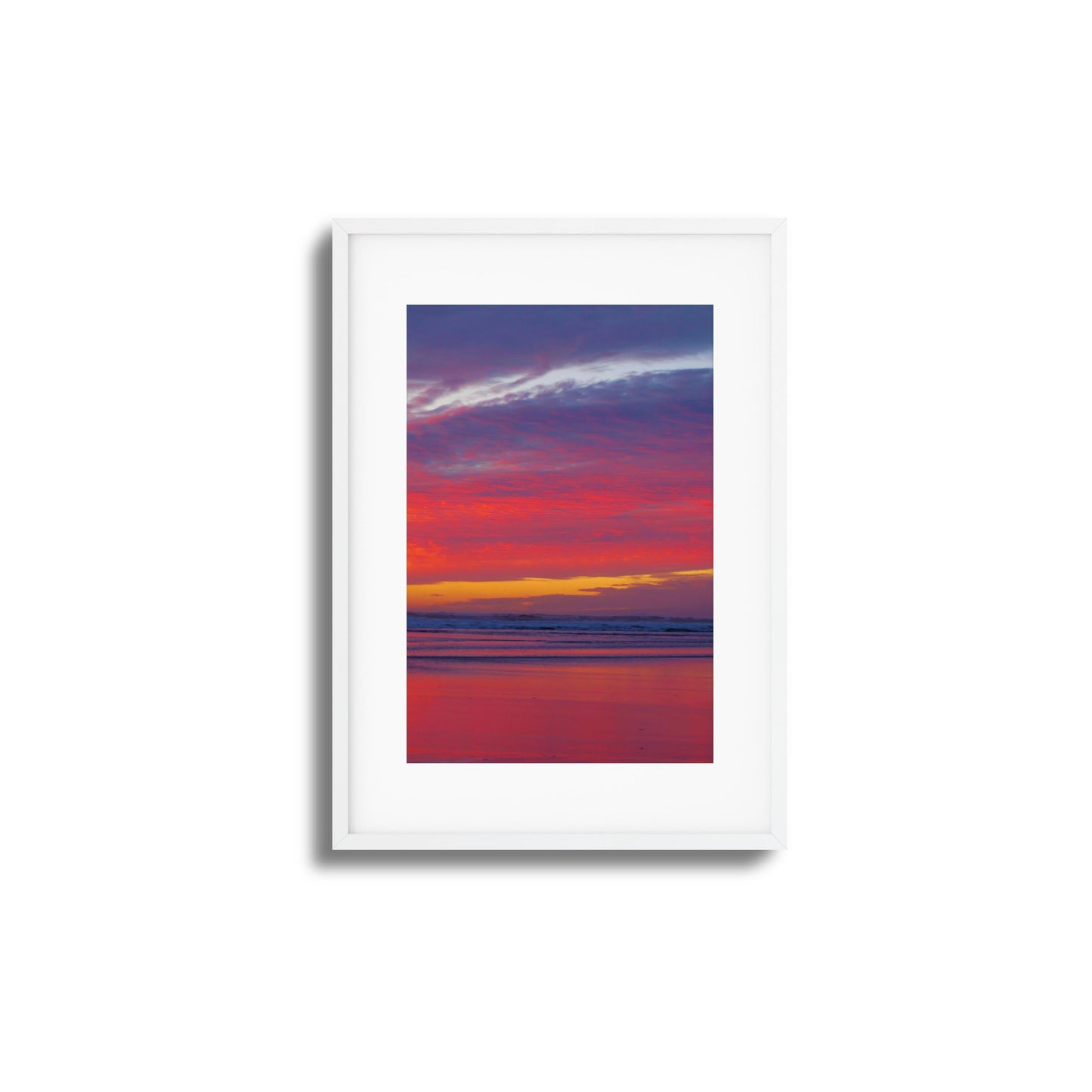 Cotton Candy Dusk Framed Art