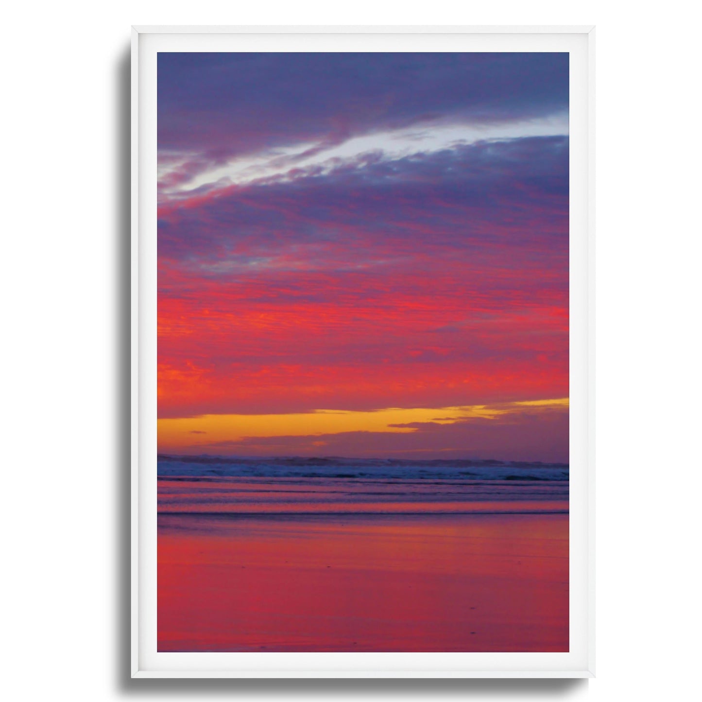 Cotton Candy Dusk Framed Art
