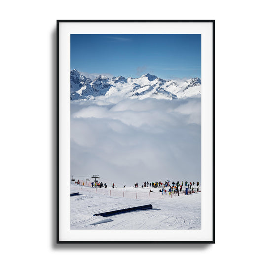 Crowd Framed Art