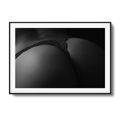 Curve Close Framed Art - Assure Spark