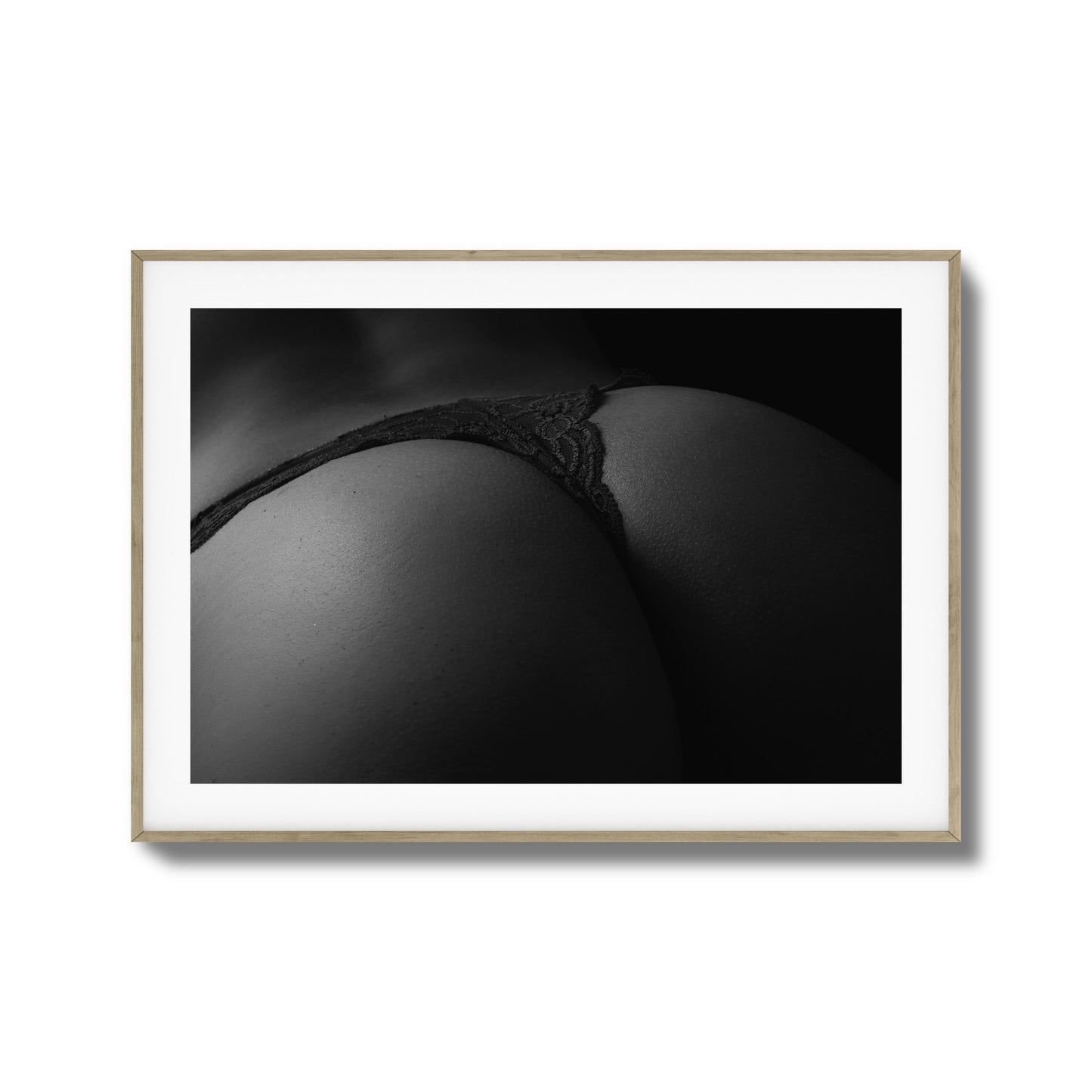 Curve Close Framed Art