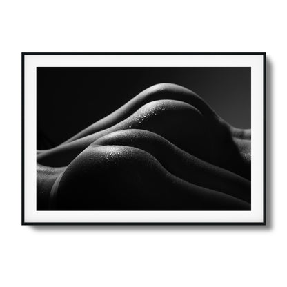 Curves in Shadows Framed Art - Assure Spark