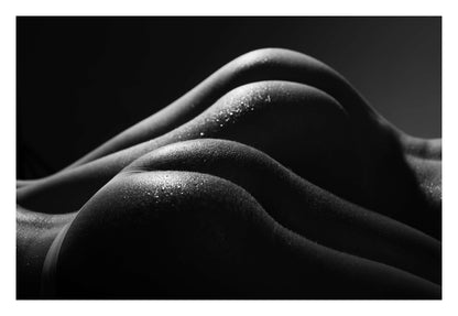 Curves in Shadows Framed Art