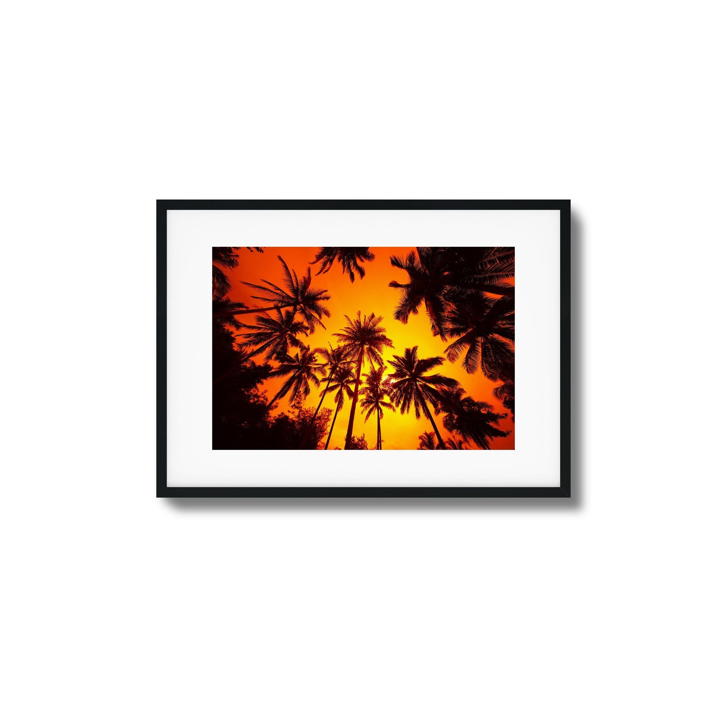 Ember Palms Framed Art