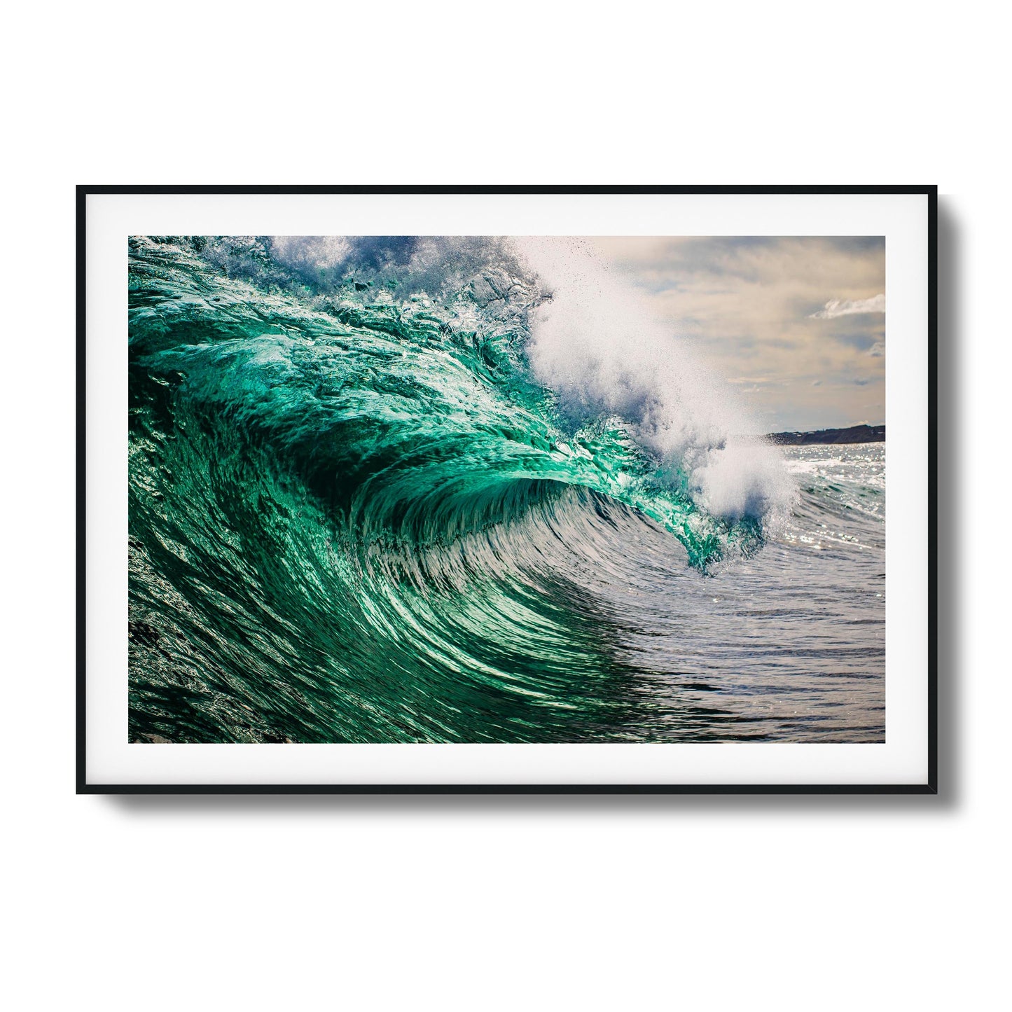 Emerald Fury Framed Art