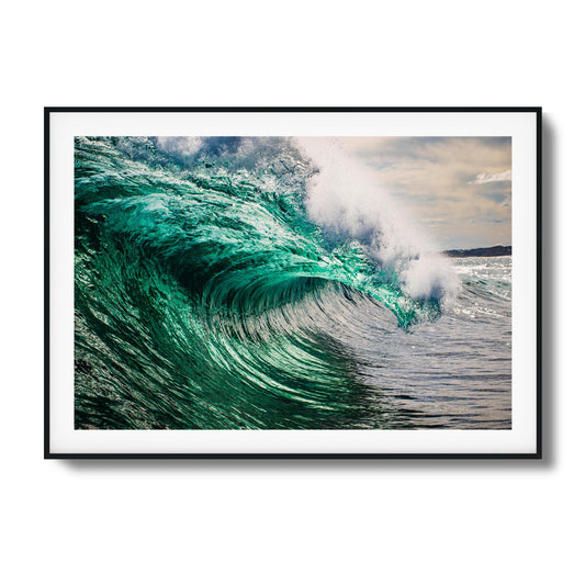 Emerald Fury Framed Art