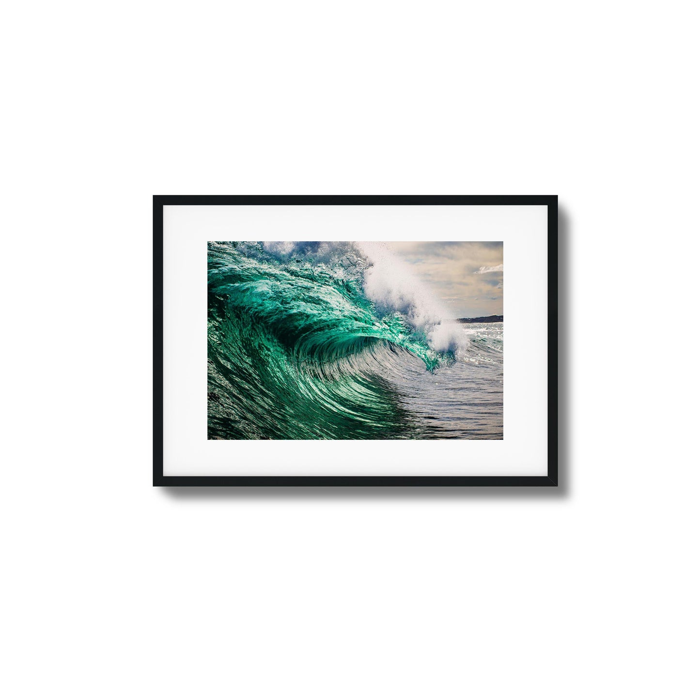 Emerald Fury Framed Art