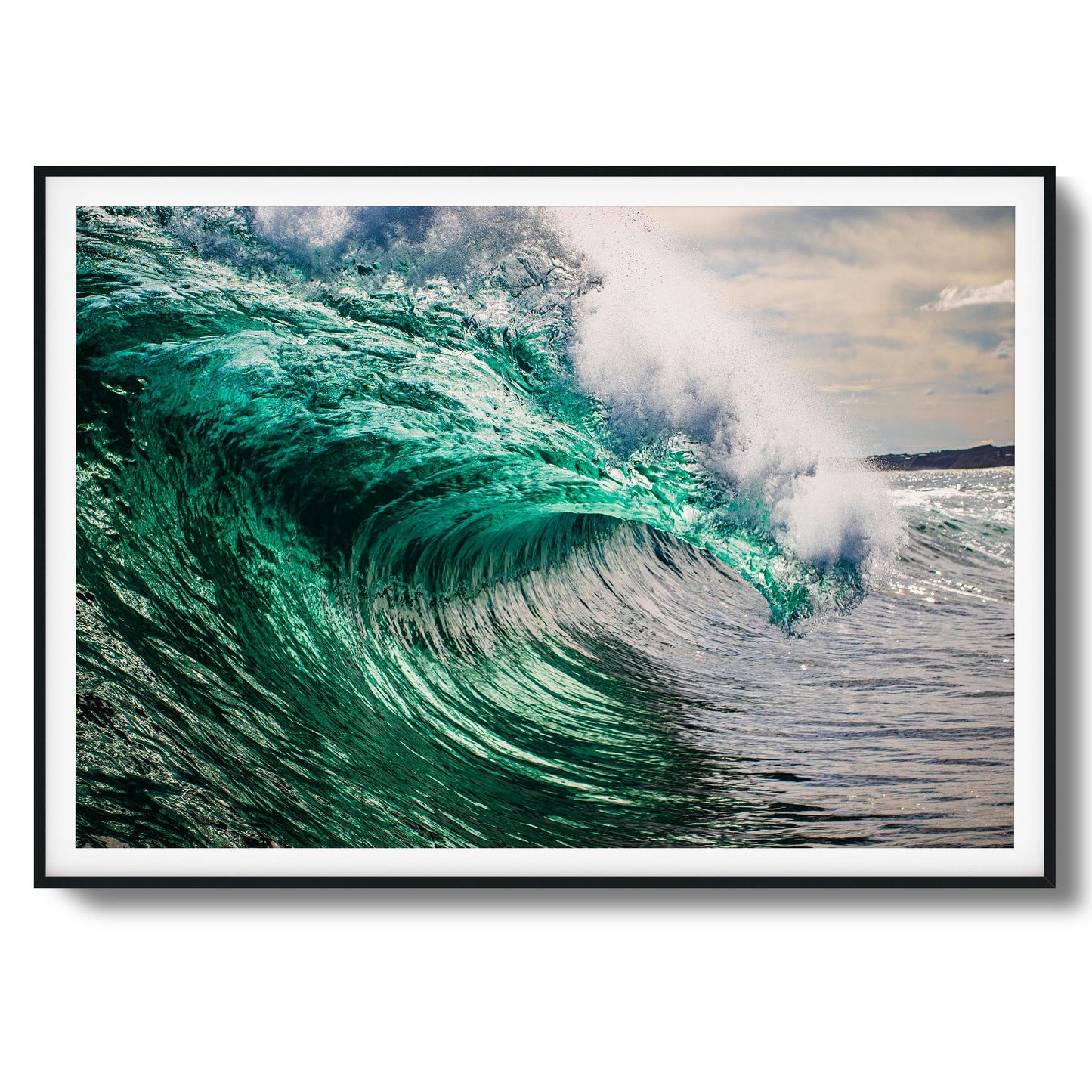 Emerald Fury Framed Art