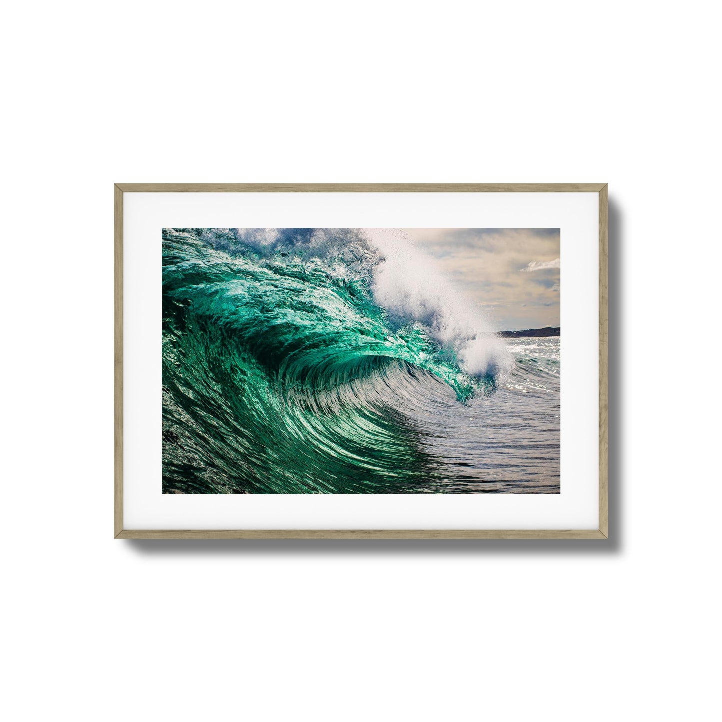 Emerald Fury Framed Art