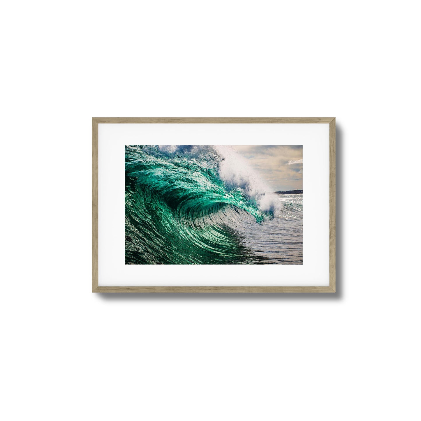 Emerald Fury Framed Art
