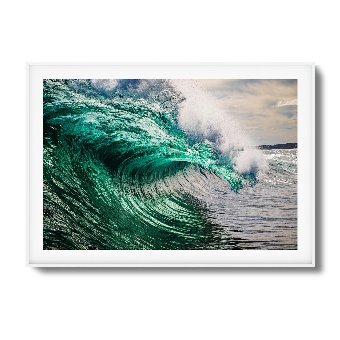 Emerald Fury Framed Art