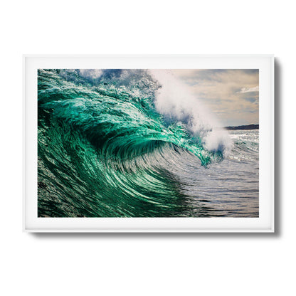 Emerald Fury Framed Art