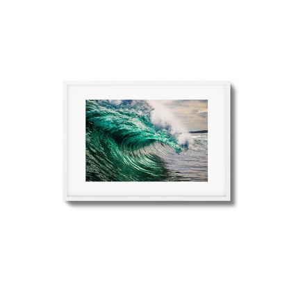 Emerald Fury Framed Art