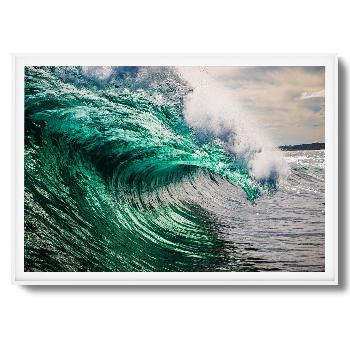 Emerald Fury Framed Art