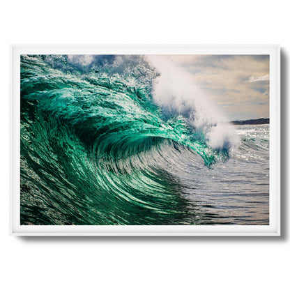 Emerald Fury Framed Art