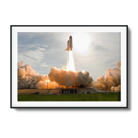 Endeavour Launch Framed Art