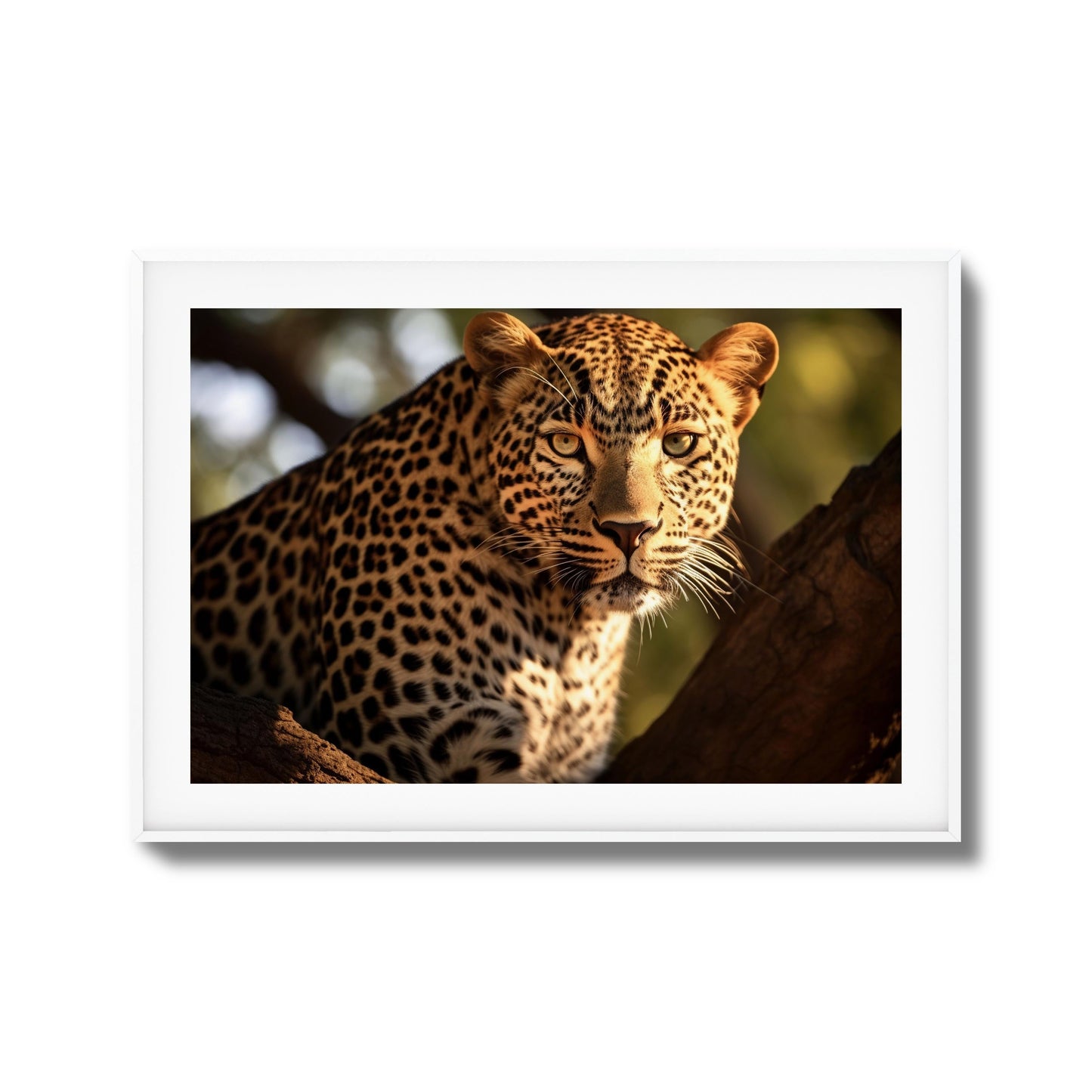 Eyes of the Wild Framed Art