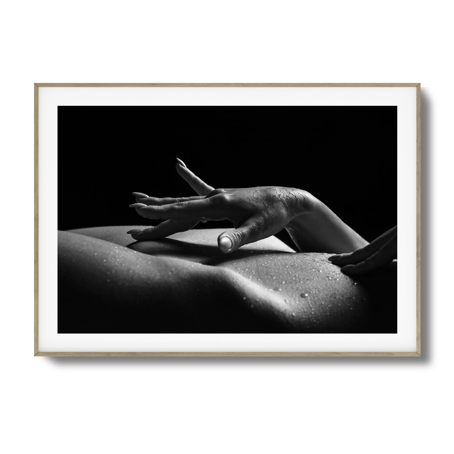 Fingertip Tease Framed Art