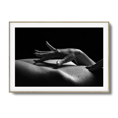 Fingertip Tease Framed Art