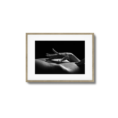 Fingertip Tease Framed Art