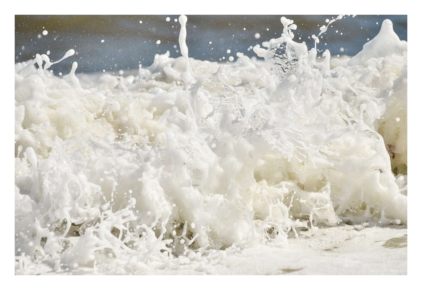 Foam Dance Framed Art