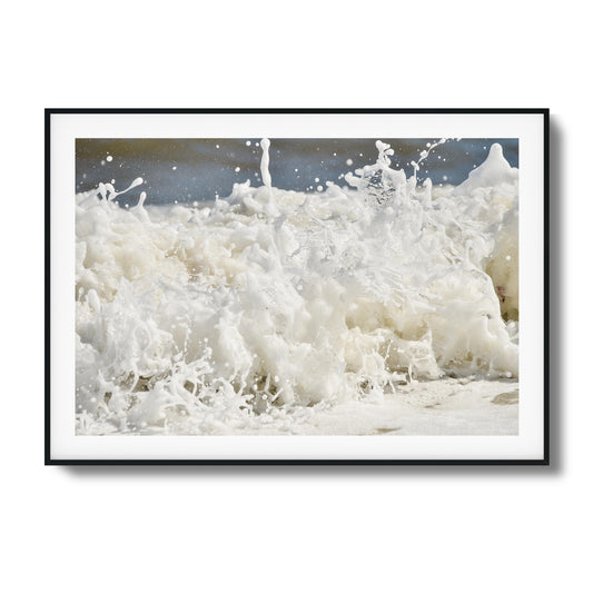Foam Dance Framed Art