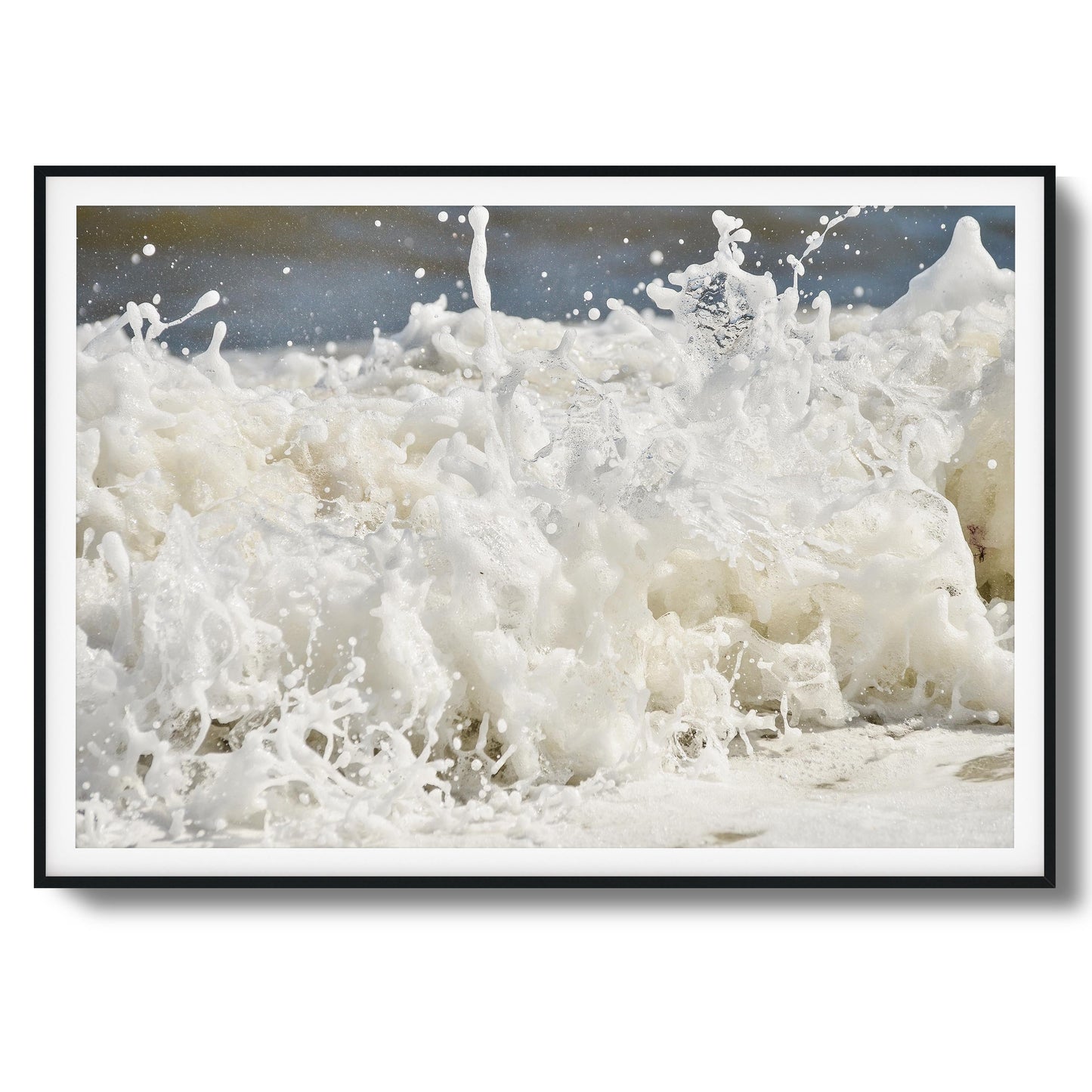 Foam Dance Framed Art