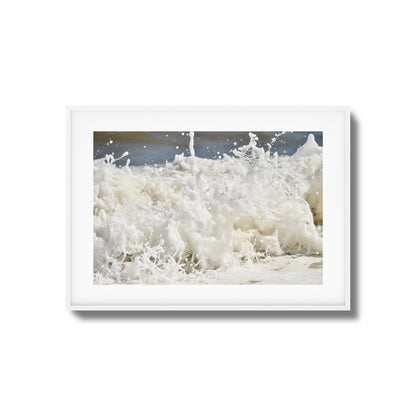 Foam Dance Framed Art