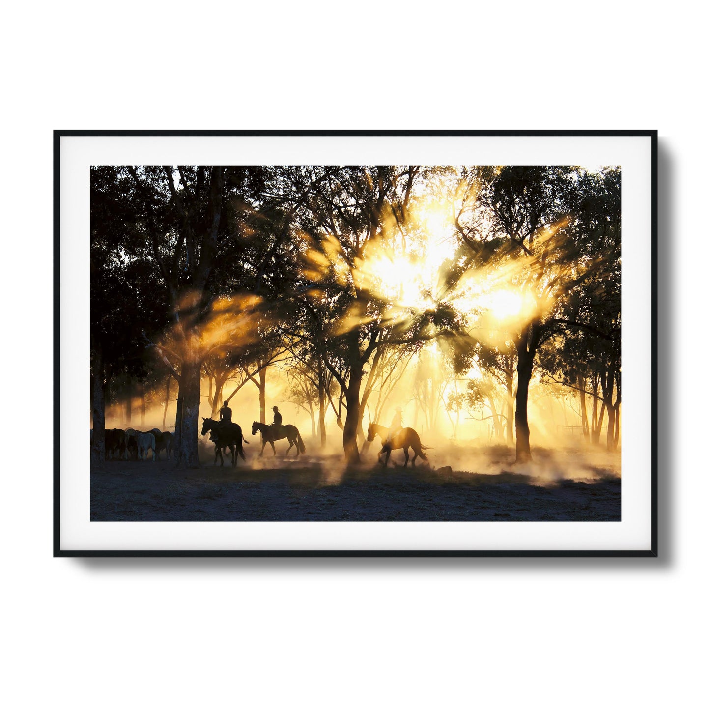 Forest Riders Framed Art