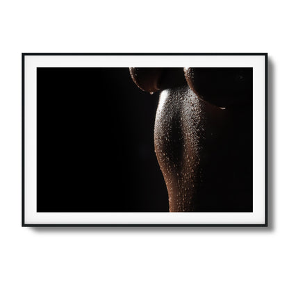 Glowing Skin and Curves Framed Art - Assure Spark