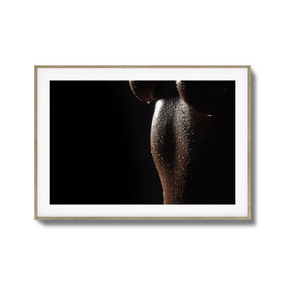 Glowing Skin and Curves Framed Art