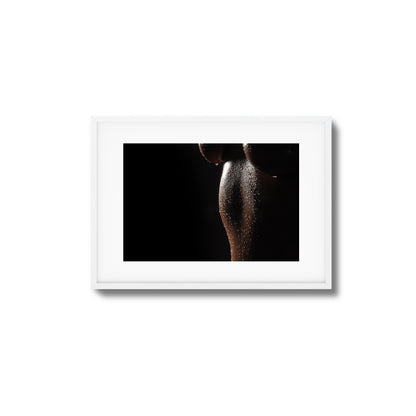 Glowing Skin and Curves Framed Art