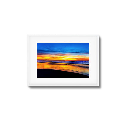 Golden Shoreline Framed Art