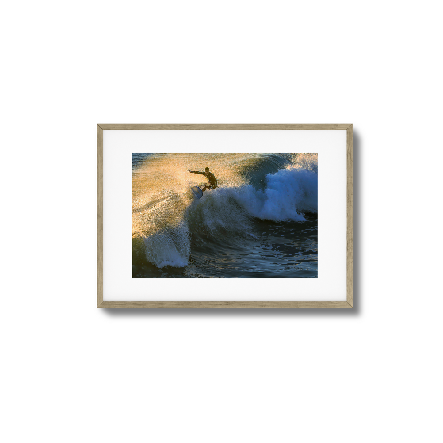 Golden Thrill Framed Art