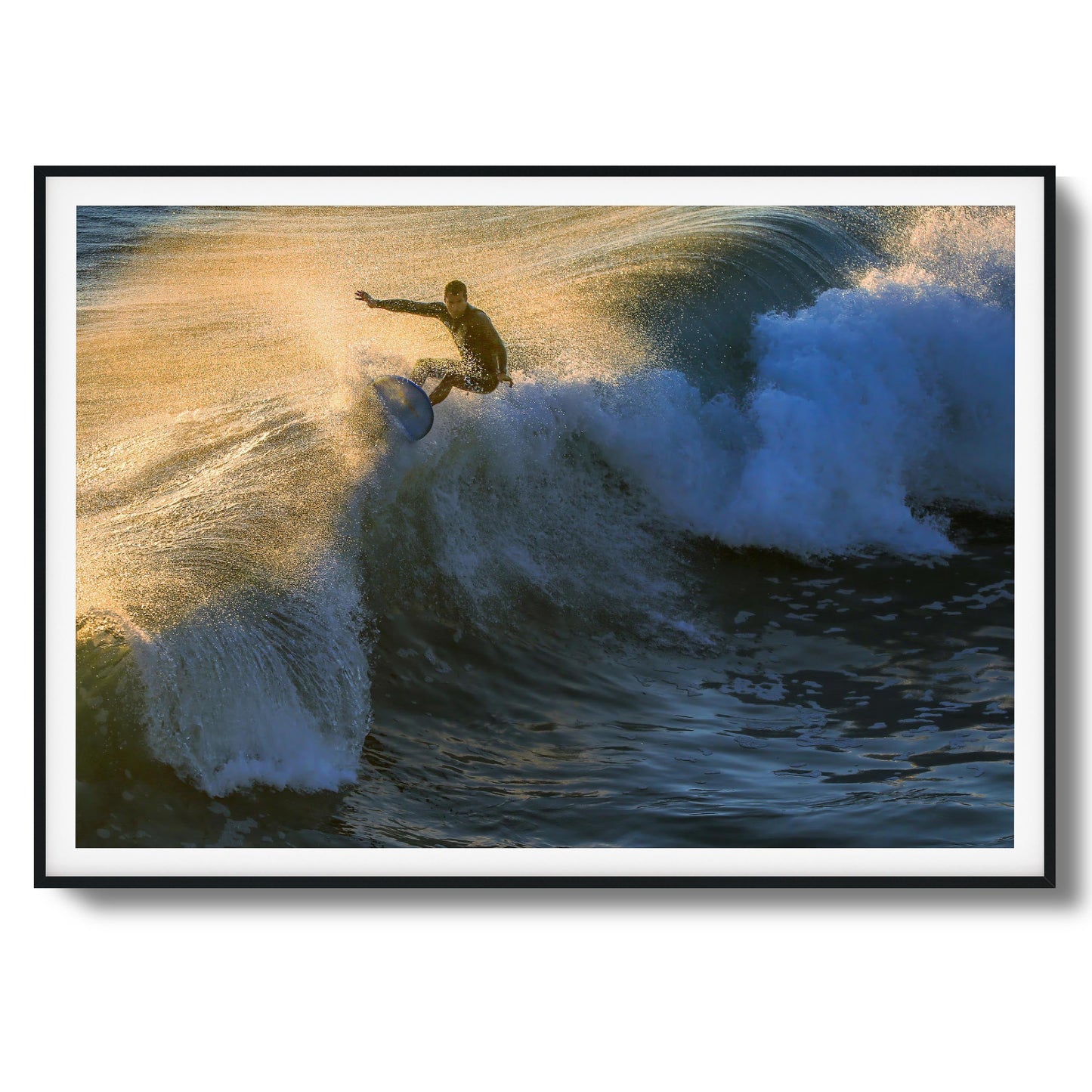 Golden Thrill Framed Art